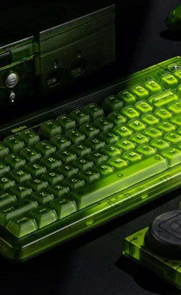 8BitDo presenta un nuevo teclado y mouse mecánicos inspirados en la Xbox original